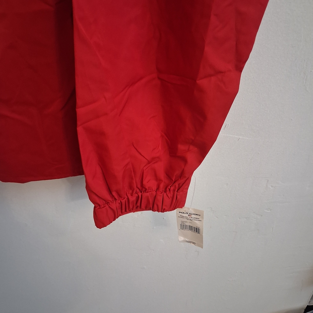 Ralph Lauren Polo Sport Red Jacket with Navy Collar - Picture 2 of 7